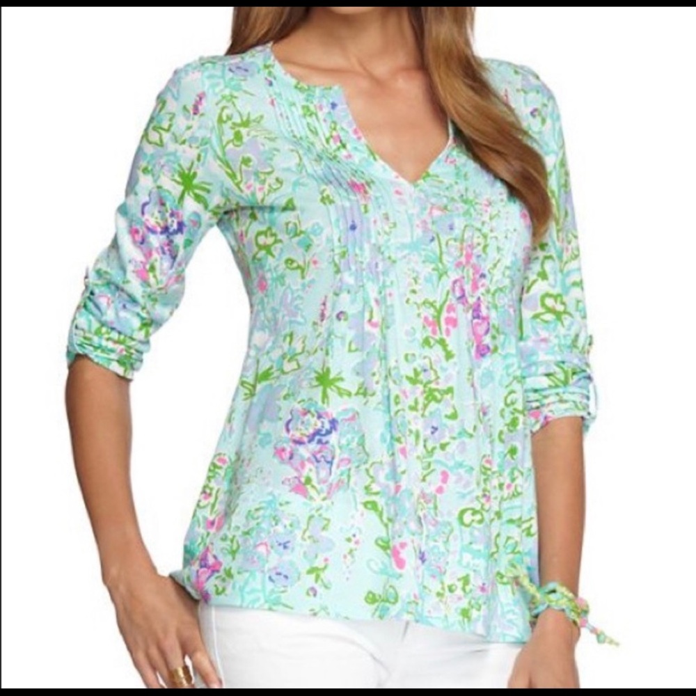 Lilly Pulitzer Braylen Tunic Southern Charm M